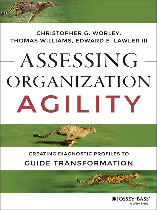 Title details for Assessing Organization Agility by Christopher G. Worley - Available